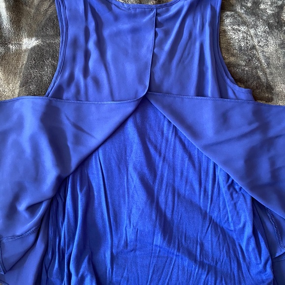 Designer blue Blouse - Picture 4 of 5